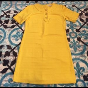 Funny Banana Republic yellow dress. Size 2.
